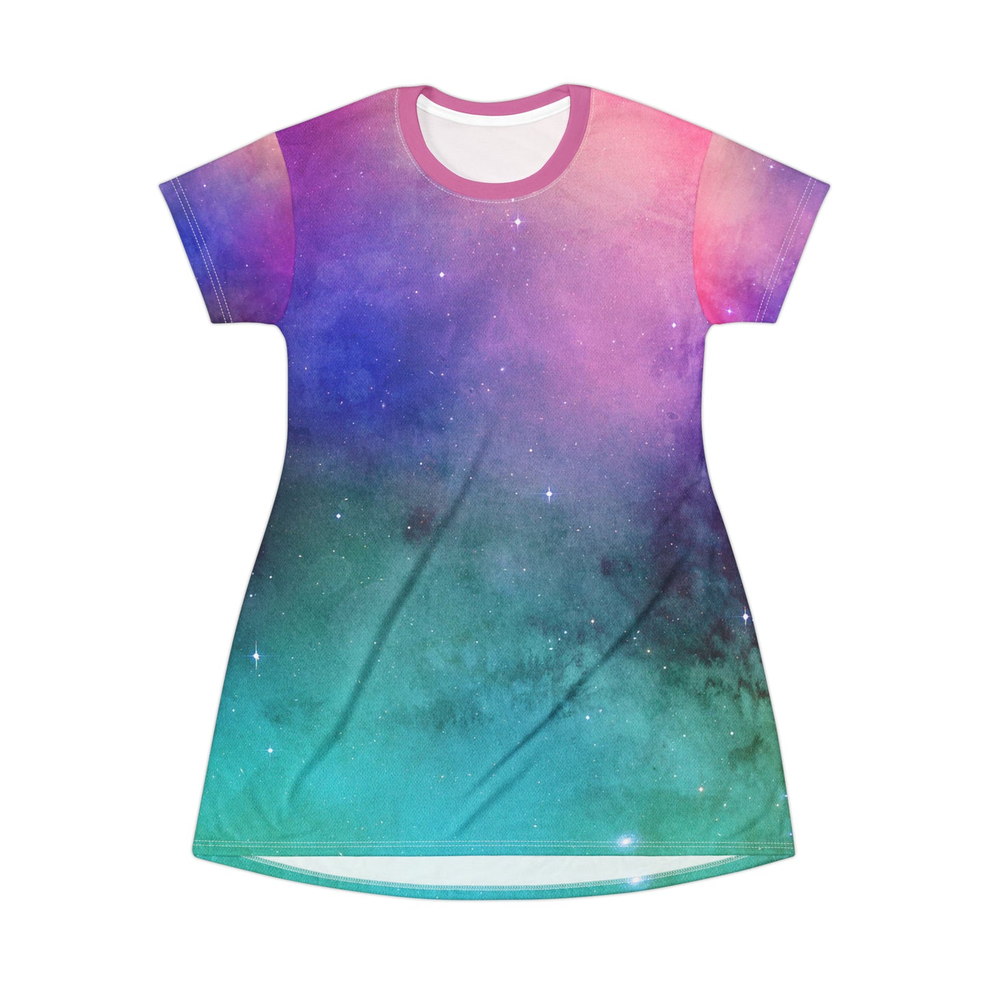 BlueGreen - All Over Print T-Shirt Dress