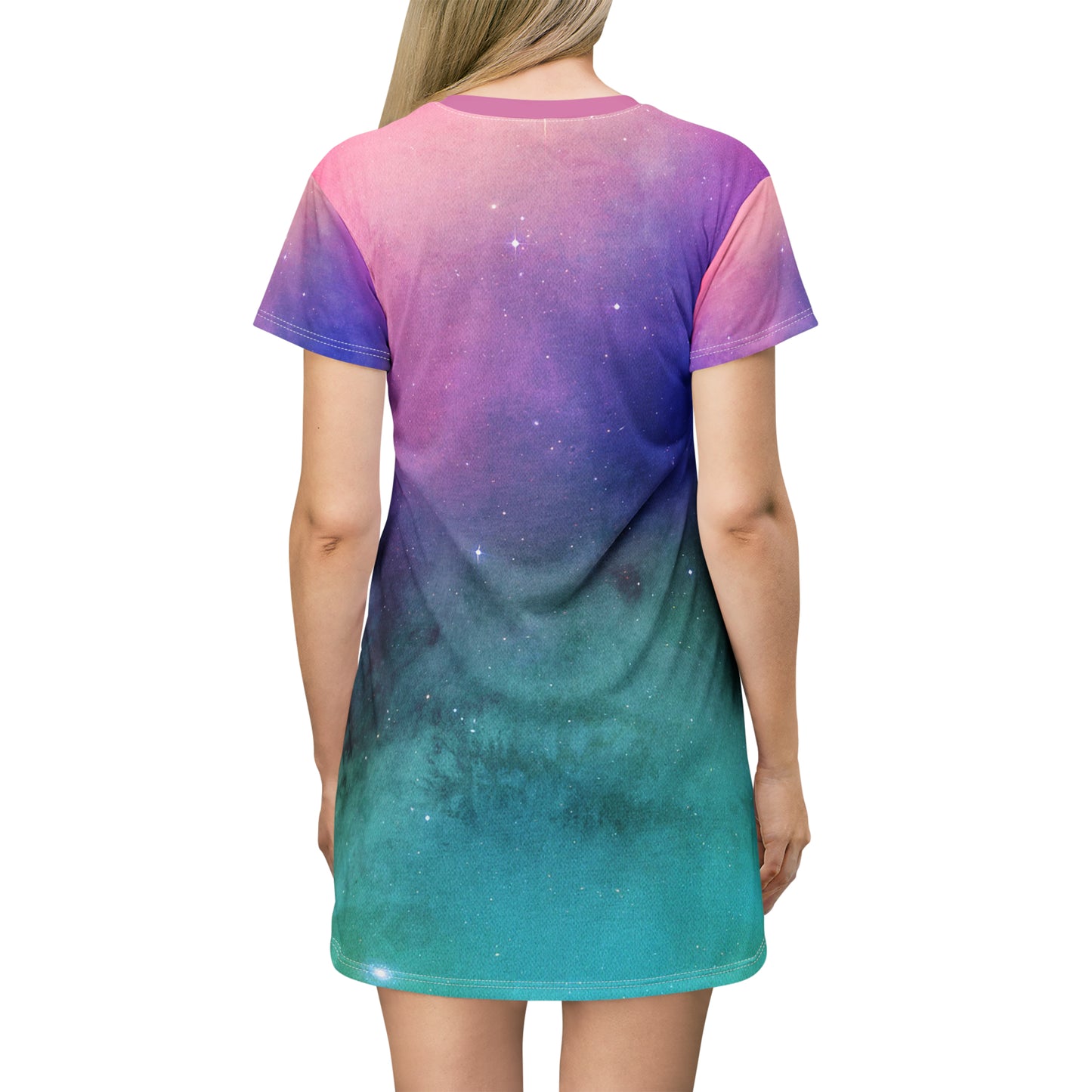 BlueGreen - All Over Print T-Shirt Dress