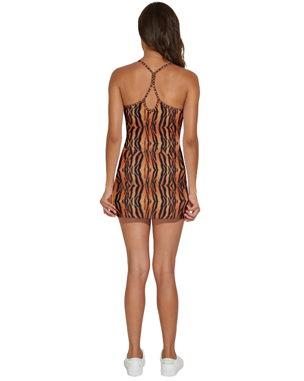 Tiger skin | 2-in-1 Flare Activity Dress