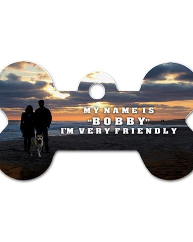 Bobby Dog Tag Bone (Two Sided)