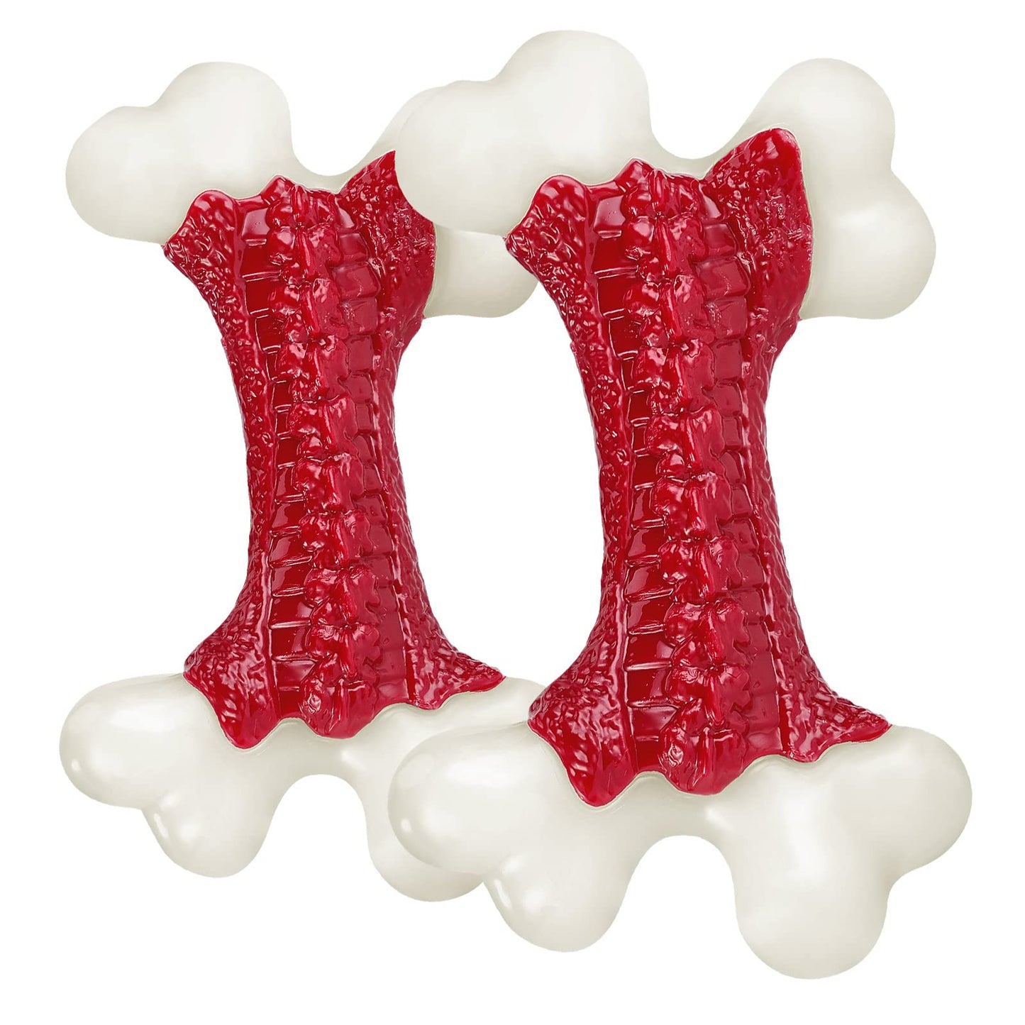 Tough Dog Toys, Toys for Aggressive Chewers Large Breed, Chew Dogs, Bone Toy Nylon Durable Dogs Extreme Indestructible