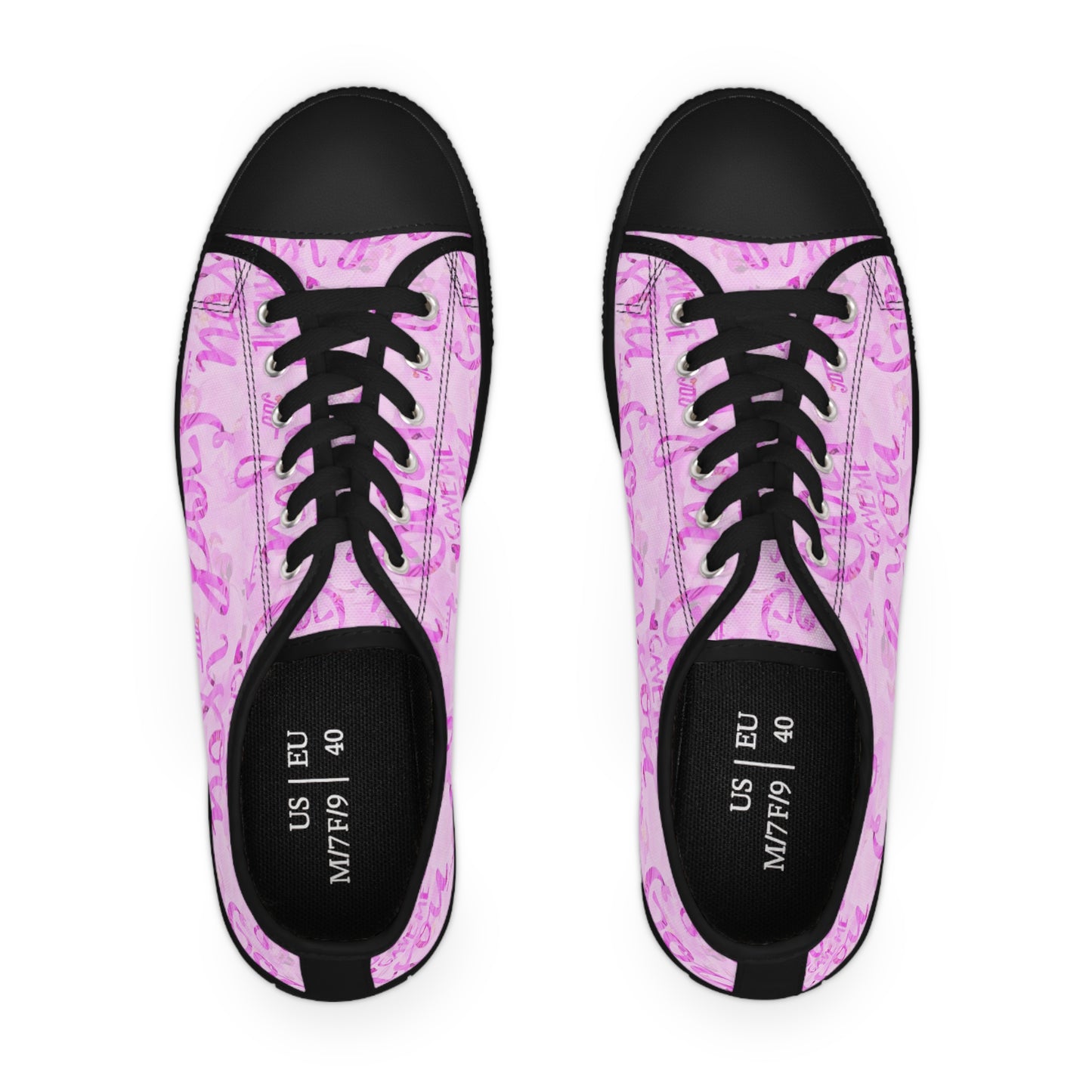 Women's Low Top Sneakers / God gave me you