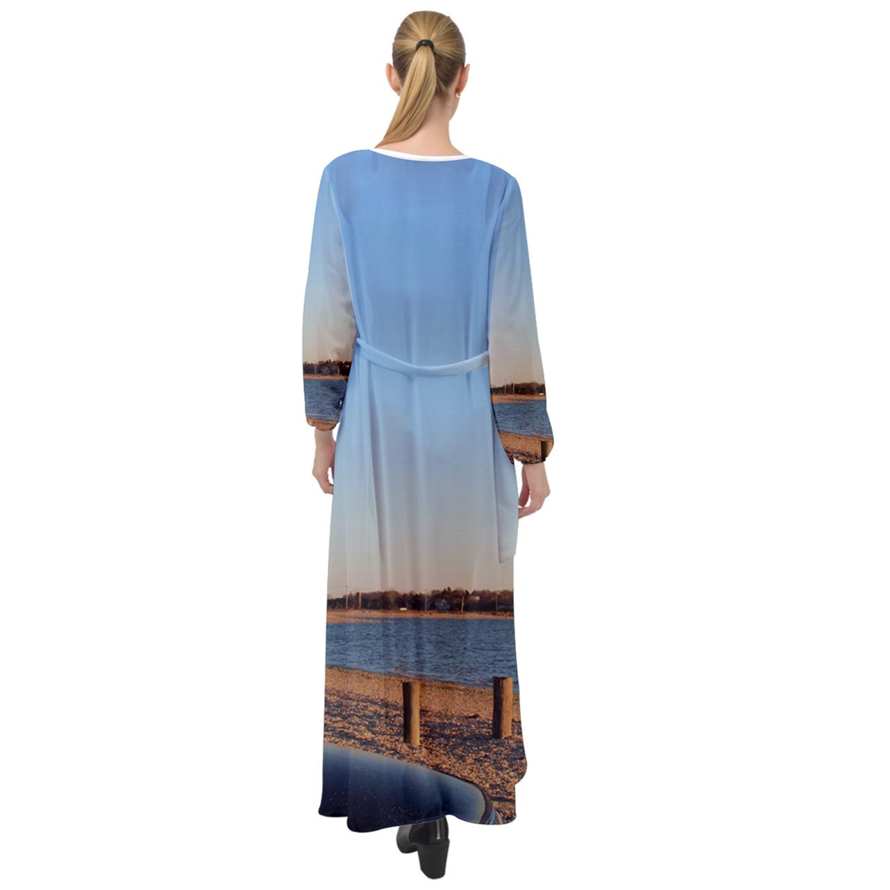 Maxi Chiffon Beach Wrap