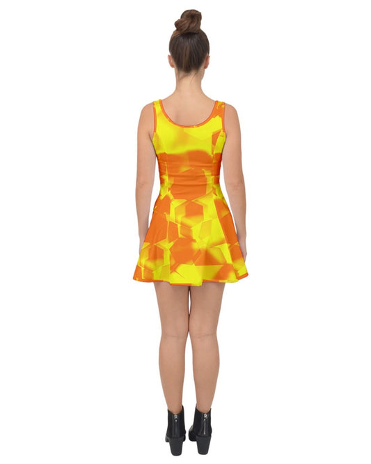 One dress, two designs |Cristales yellow and Free color | Inside Out Casual Dress