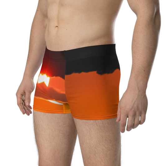 Boxer Briefs - Black & Orange