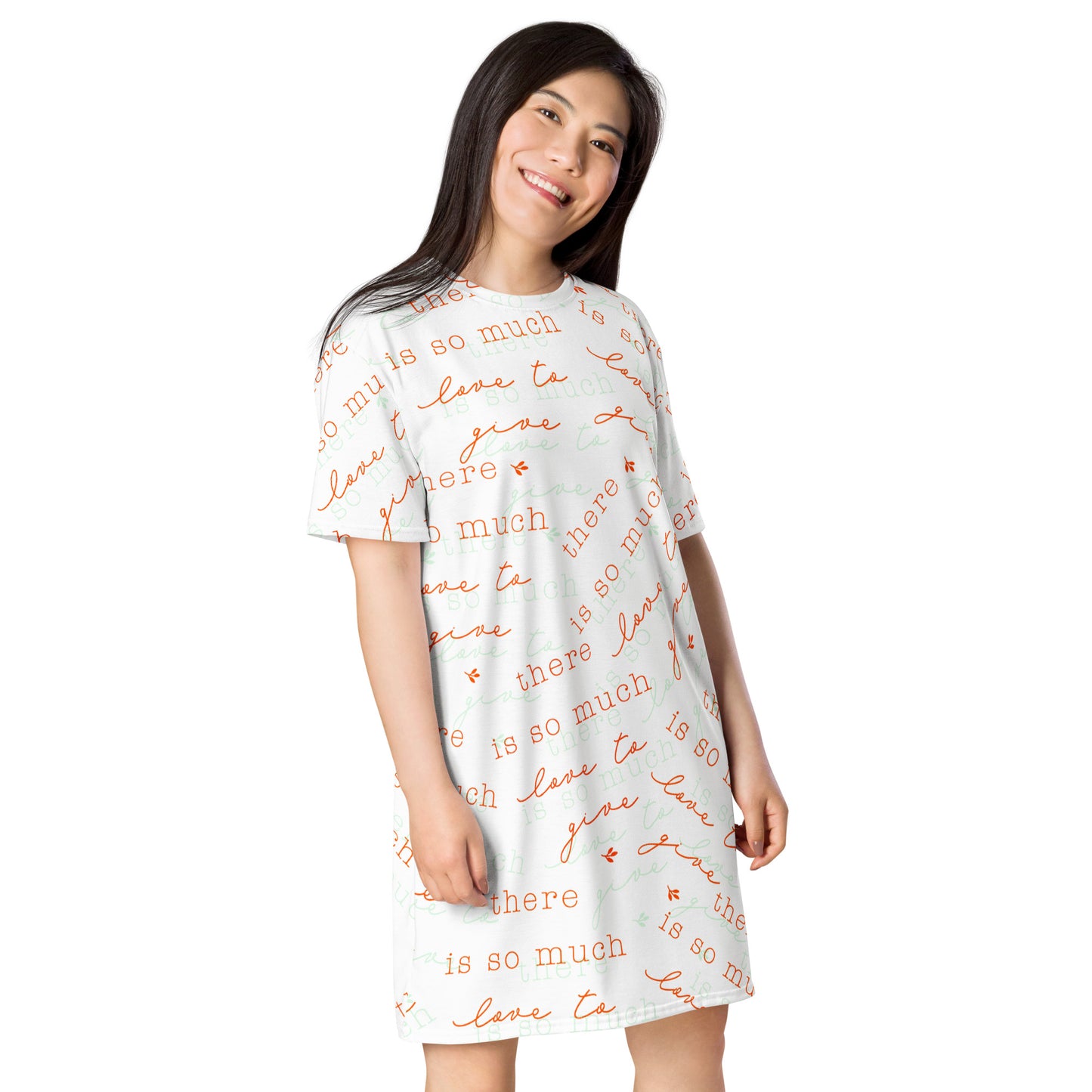 T-shirt dress | There is so much love to give