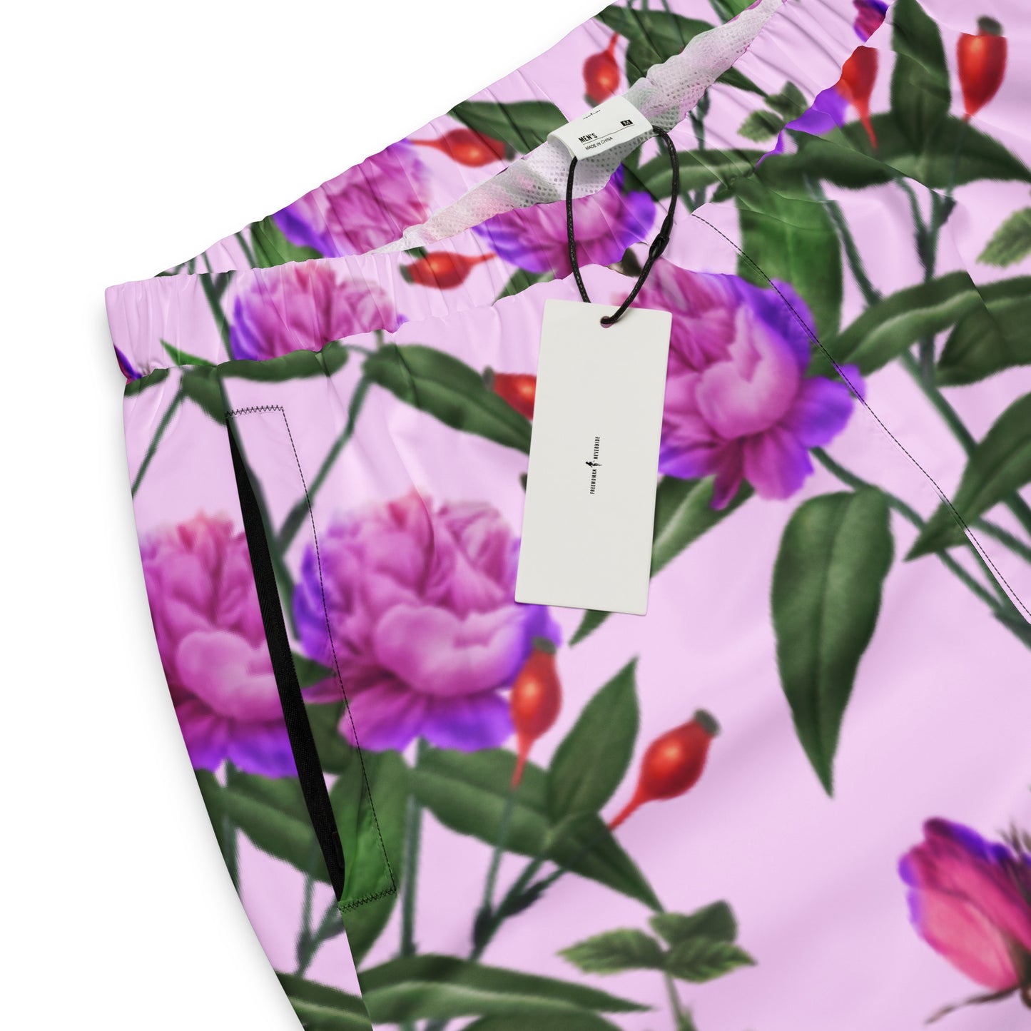 Modern style | Unisex track pants | flowers all season