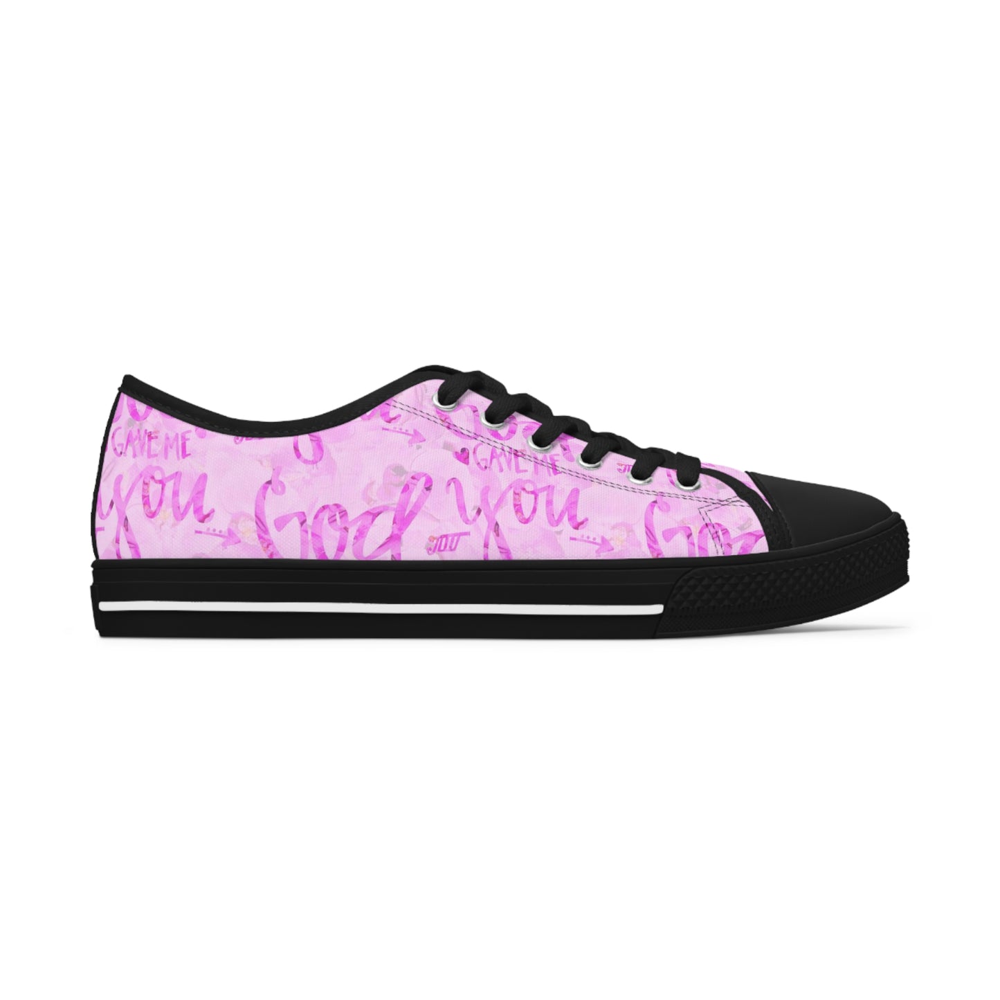 Women's Low Top Sneakers / God gave me you