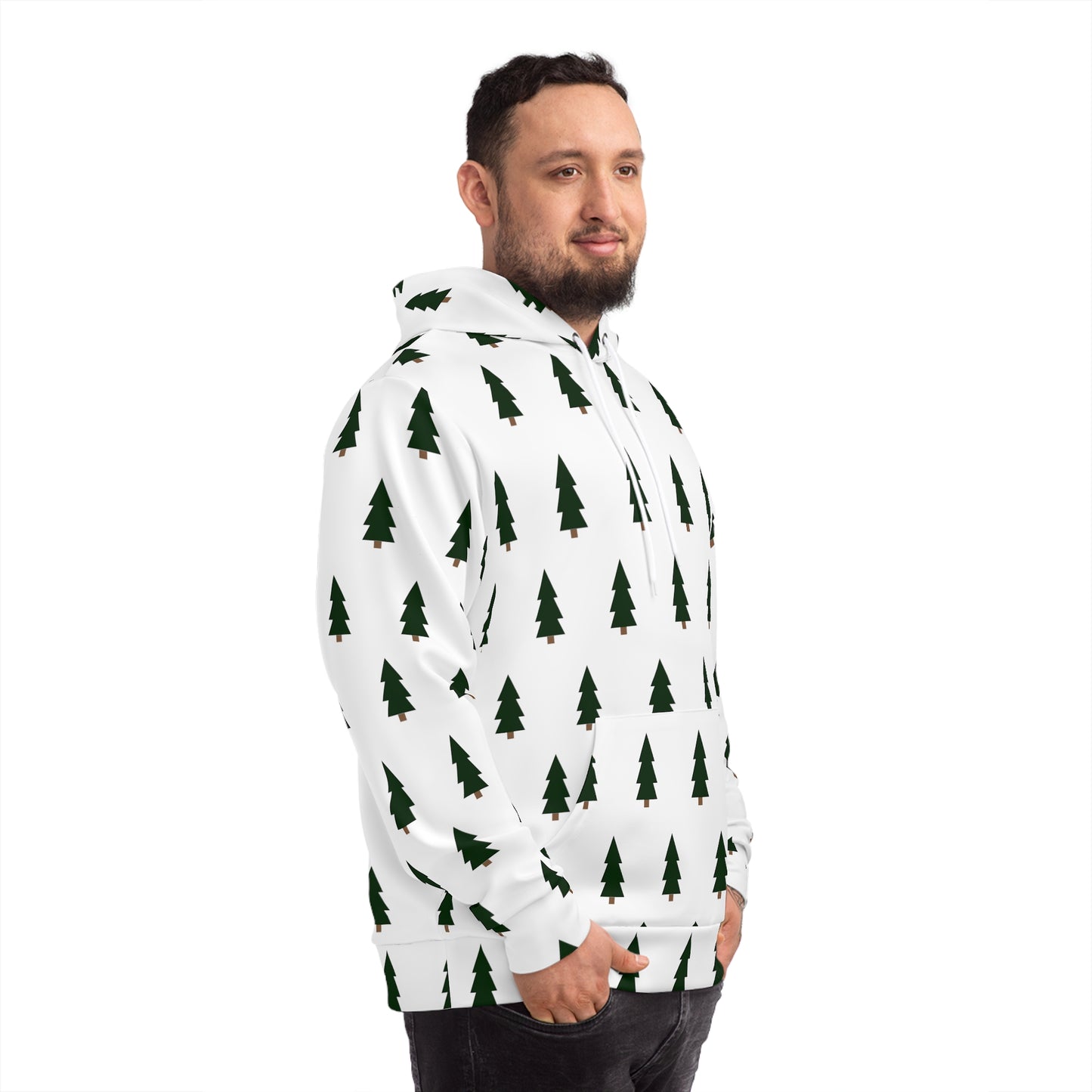 AOP Fashion Hoodie | Christmas tree |