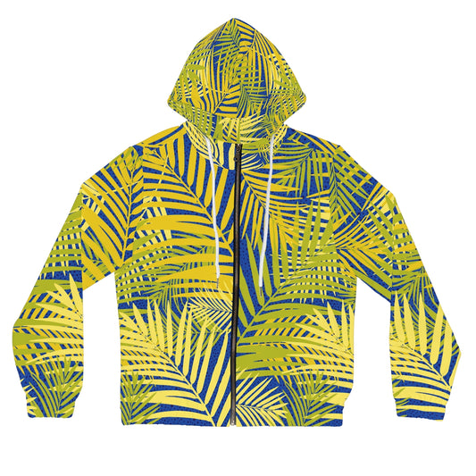 Women’s Full-Zip Hoodie (AOP) | the palm tree lover |