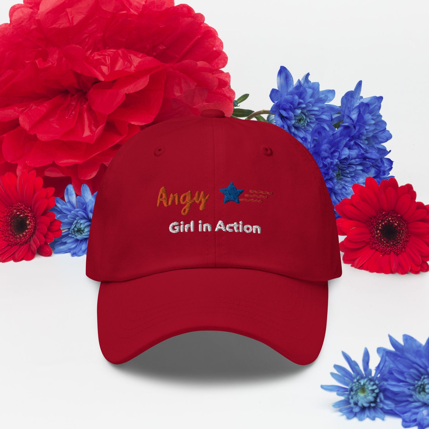 Dad hat | Angy Girl in action |