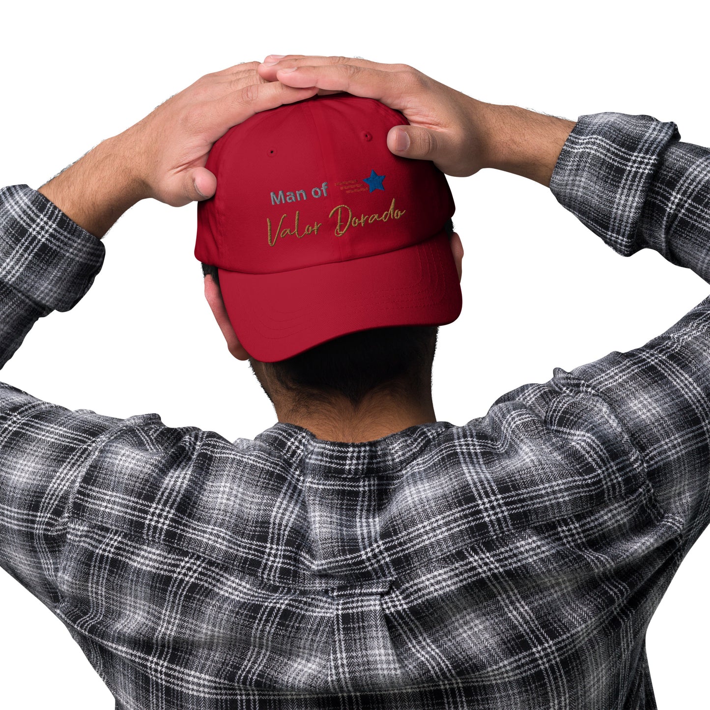 Dad hat | Man of valor dorado