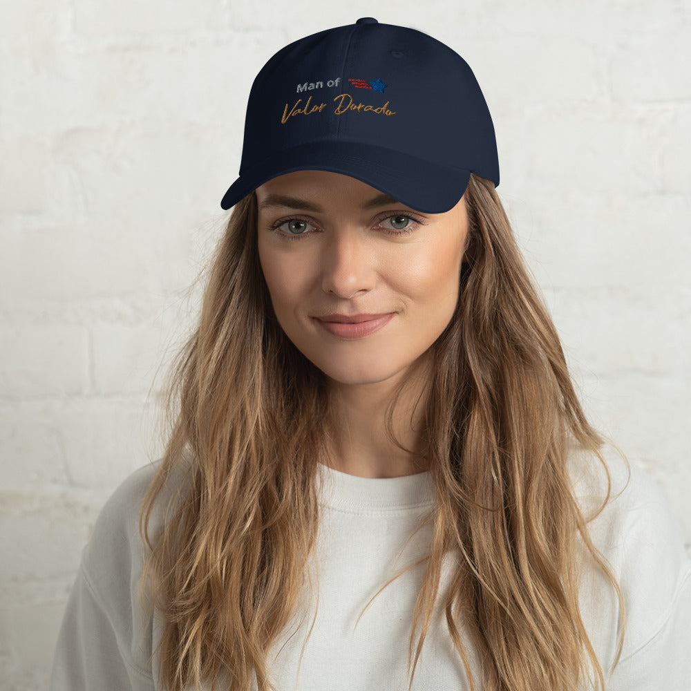 Dad hat | Man of valor dorado