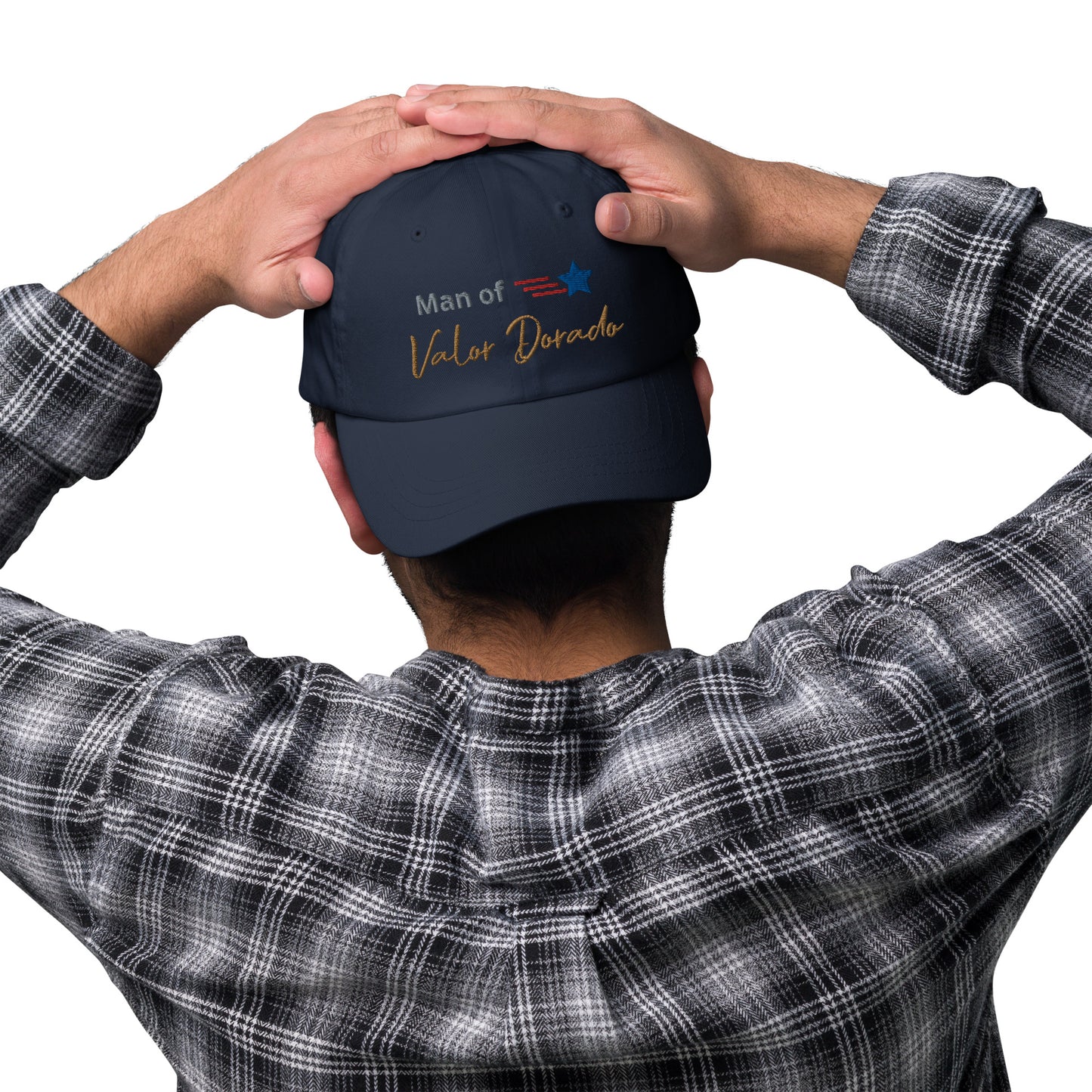 Dad hat | Man of valor dorado