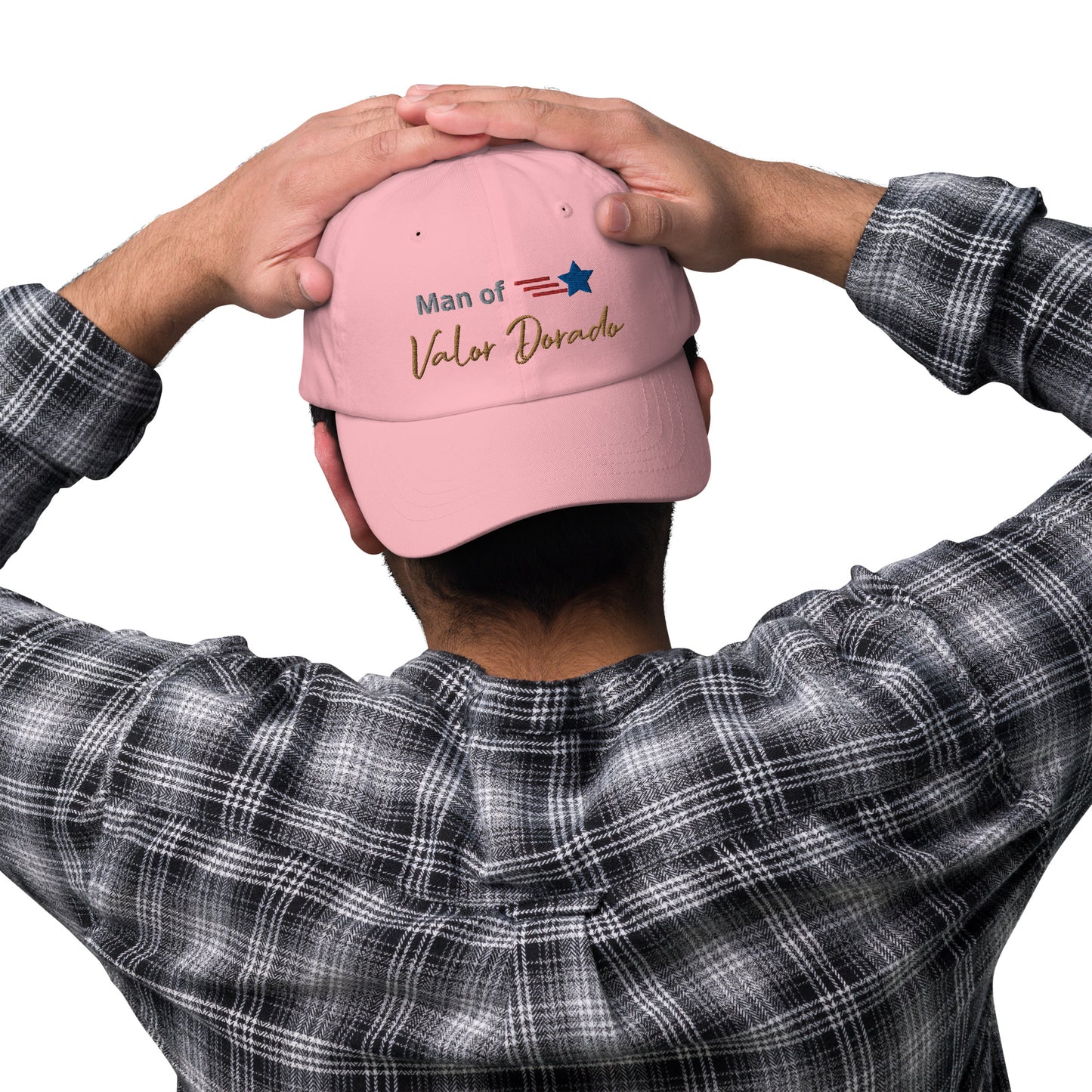 Dad hat | Man of valor dorado