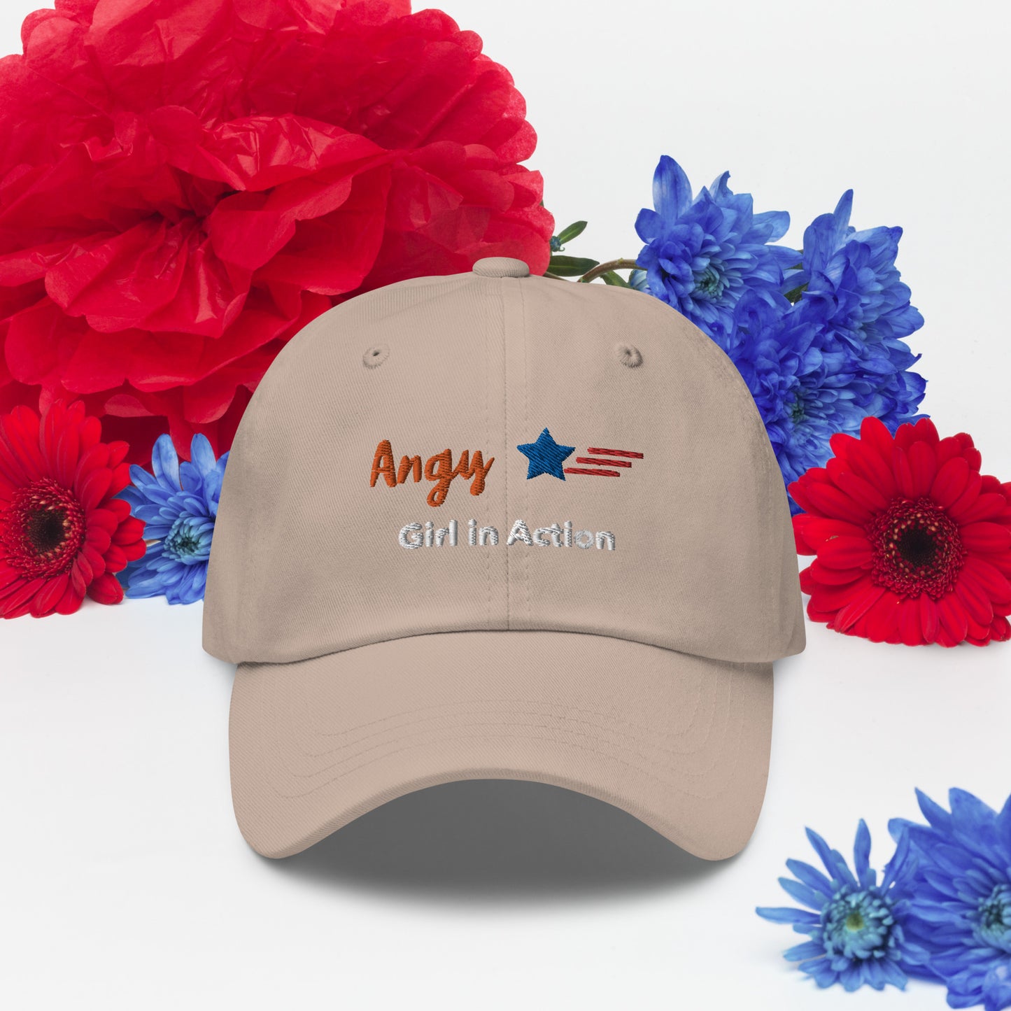 Dad hat | Angy Girl in action |