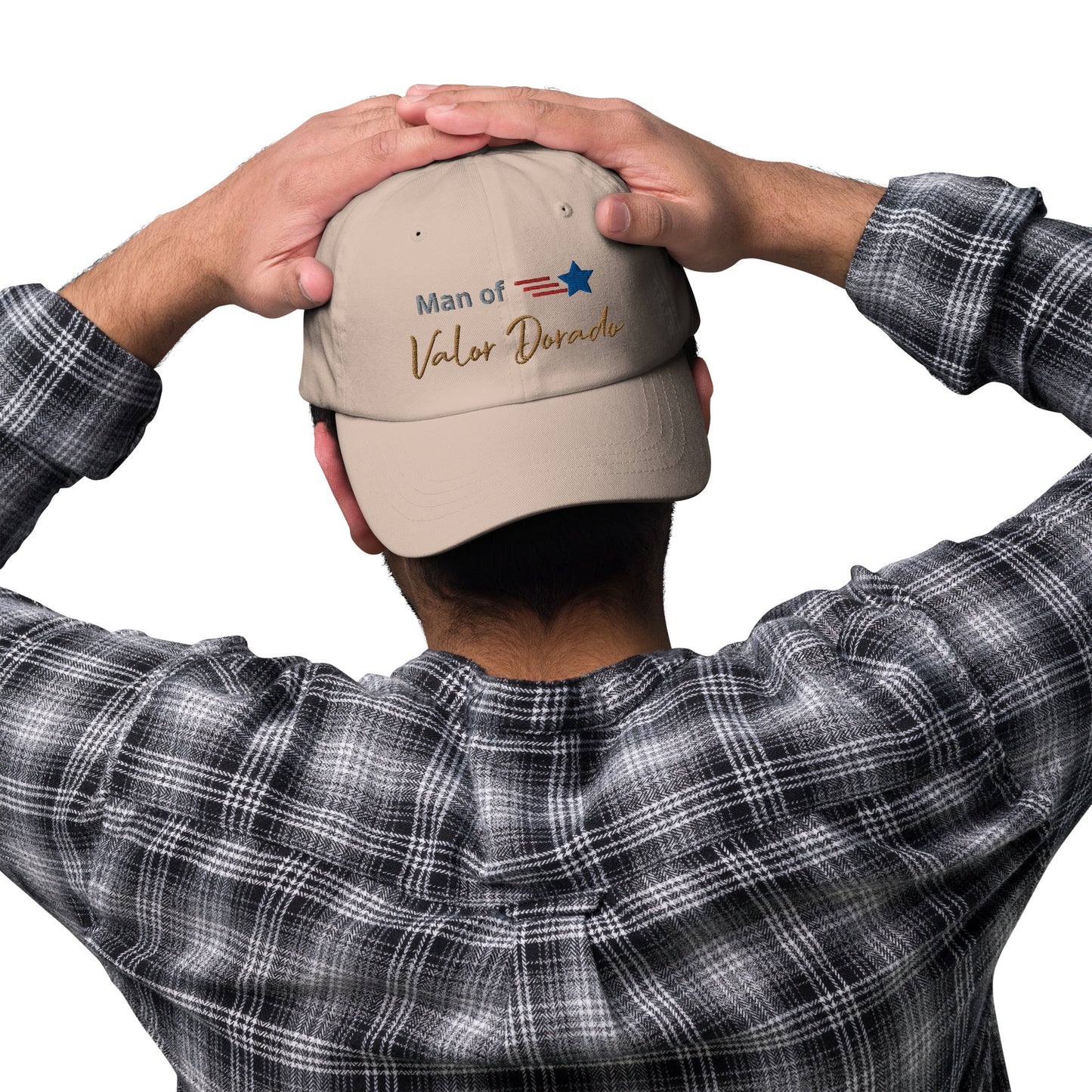 Dad hat | Man of valor dorado