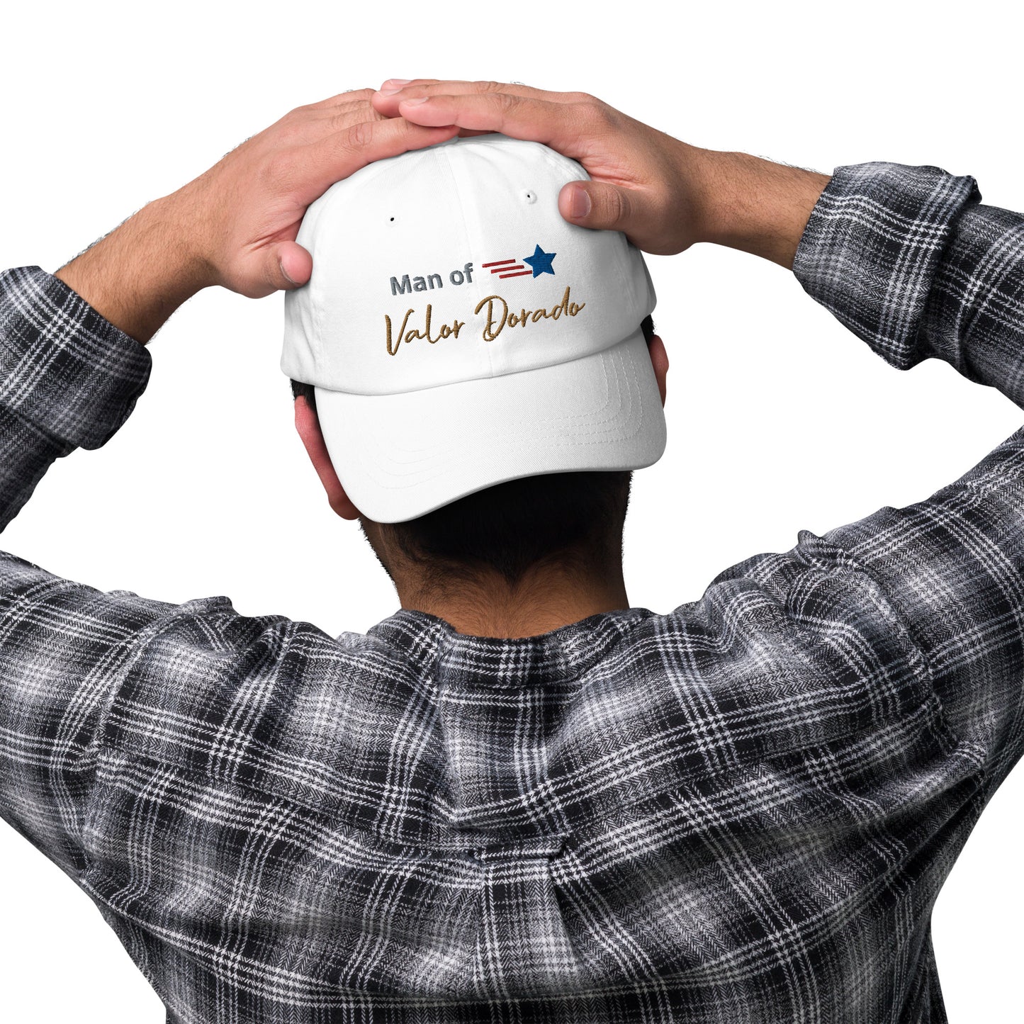 Dad hat | Man of valor dorado