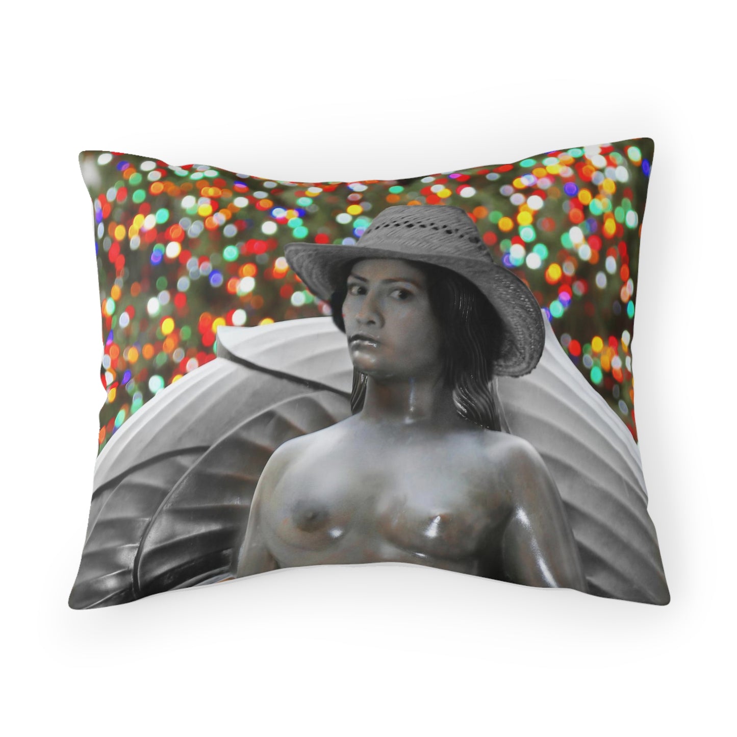 Pillow Sham | steel woman