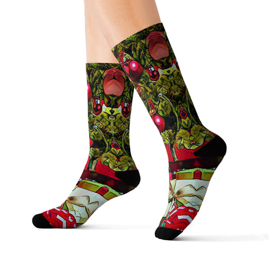 Sublimation Socks / Christmas tree