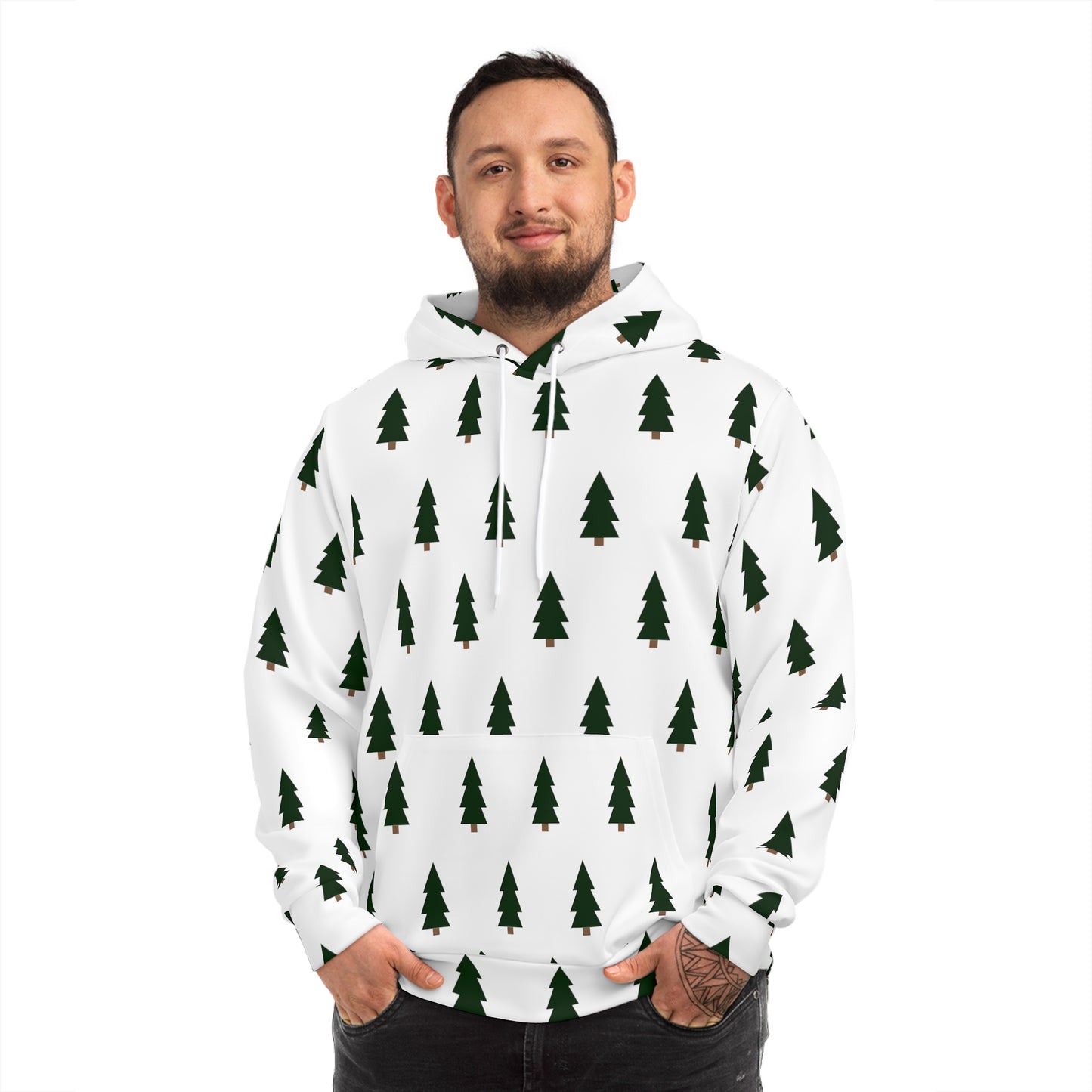 AOP Fashion Hoodie | Christmas tree |