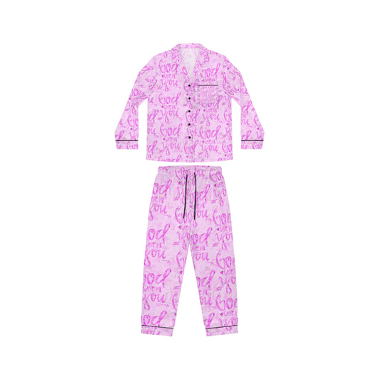 Women's Satin Pajamas (AOP) | God gave me you