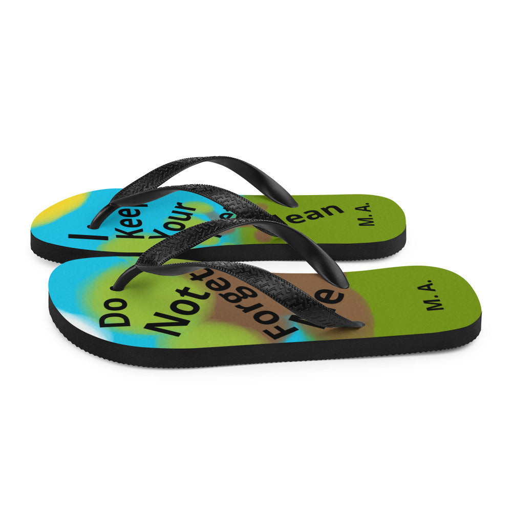 Flip-Flops | Do not forget me I keep your feet clean