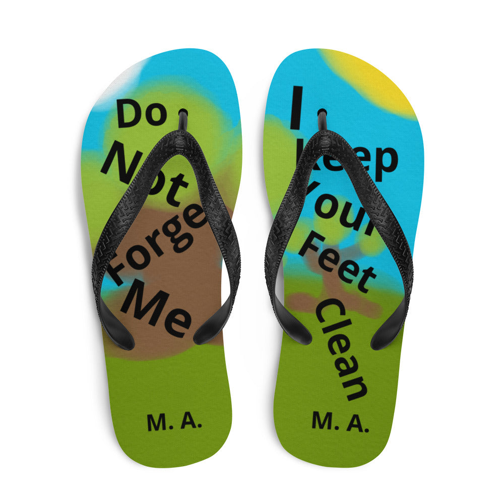 Flip-Flops | Do not forget me I keep your feet clean