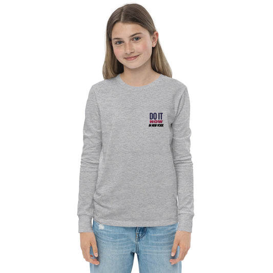 Youth long sleeve tee boy en girl l Winter l Don it Now in New York