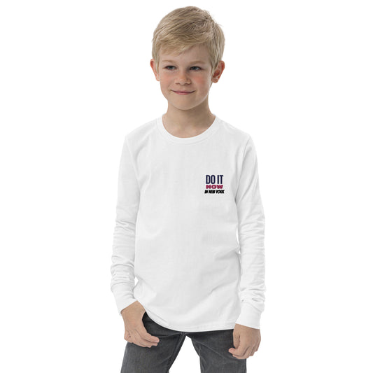 Youth long sleeve tee boy en girl l Winter l Don it Now in New York